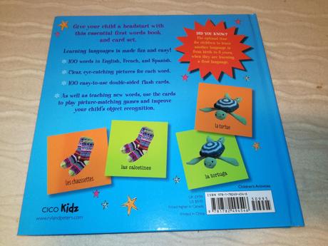 My very first 100 words in eng / fr / span nau24,