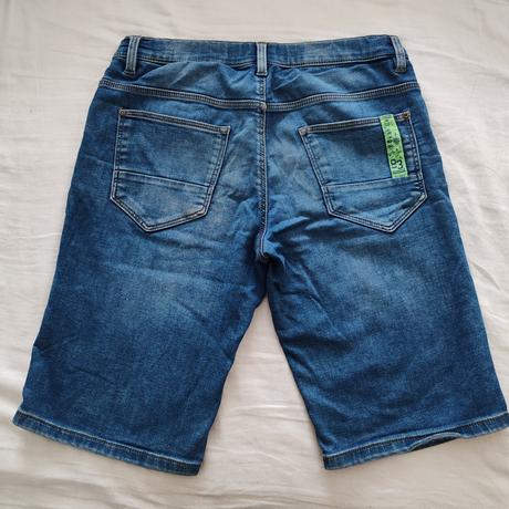 Chlapčenské krátke nohavice jog denim, 164