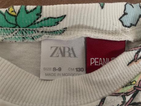 Peanuts tricko, zara,128
