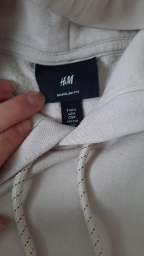 Bezova mikina  - s, h&m,s