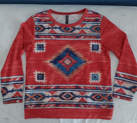 Mikina s azteckym vzorom v.s-m, m