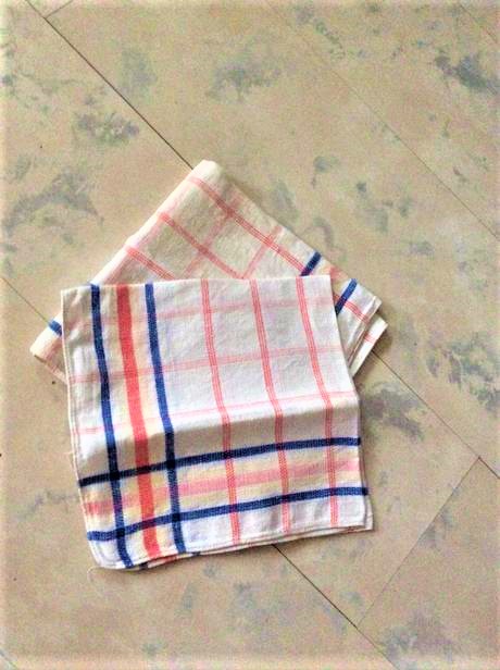 Bavlnené savé utierky - 2 ks, 