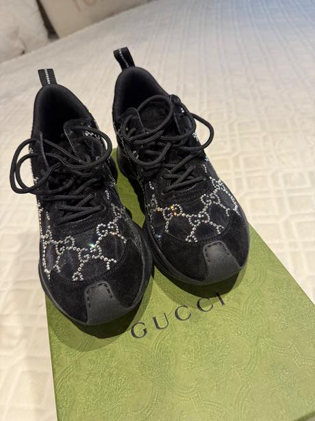 Gucci tenisky original - trblietave, gucci,36