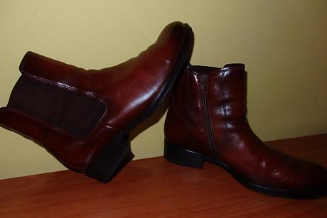 Kožené členkové čižmy gabor veľkosť 6 / 39, gabor,39