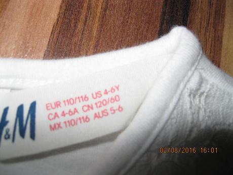 Komplet - tričko plus sukňa, h&m,104