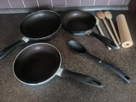 Panvice tescoma, ikea, lunasol a pokrievky, 