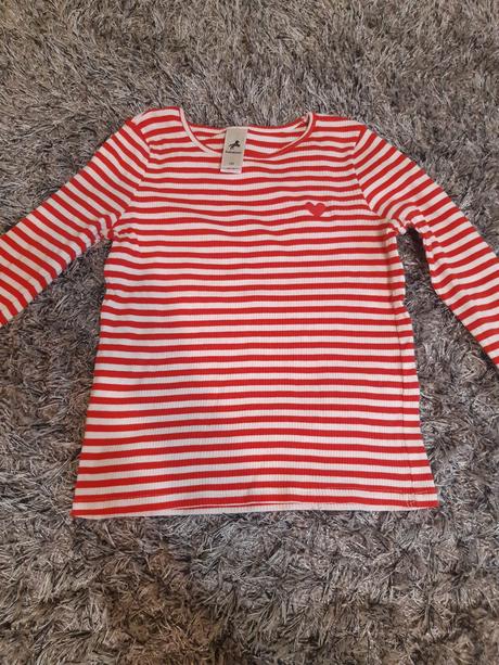 Tričko s dlhým rukávom, c&a,140