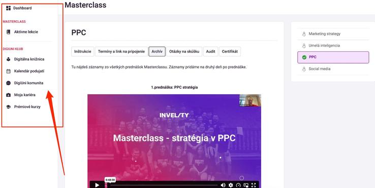 Certifikované štúdium digitálneho marketingu (Digitálna Univerzita)