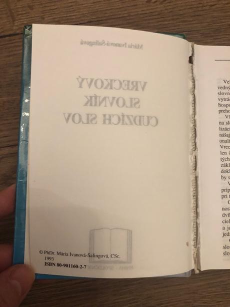 Vreckový slovník cudzích slov,