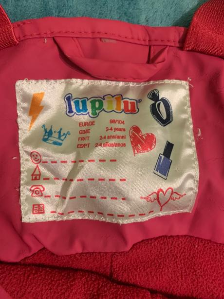 Nohavice nepremokave, lupilu,98