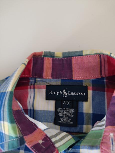 Chlapčenská košeľa, ralph lauren,98