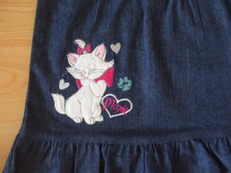 Rifľové šaty+legíny, nenosené, disney,86