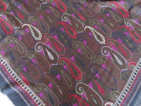 Veľká vzorovaná šatka do krku, xl