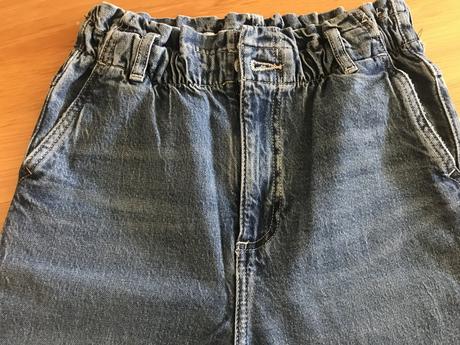 Modré rifle hm, h&m,146