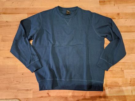 Tmavomodrá mikina xl, xl