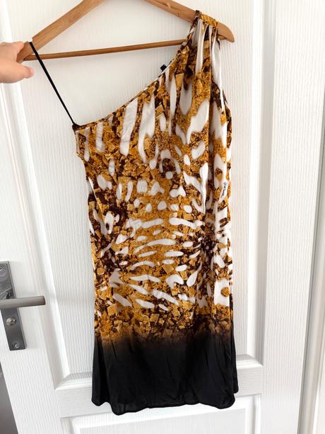 Originálne jednoramenné šaty just cavalli it 40, m