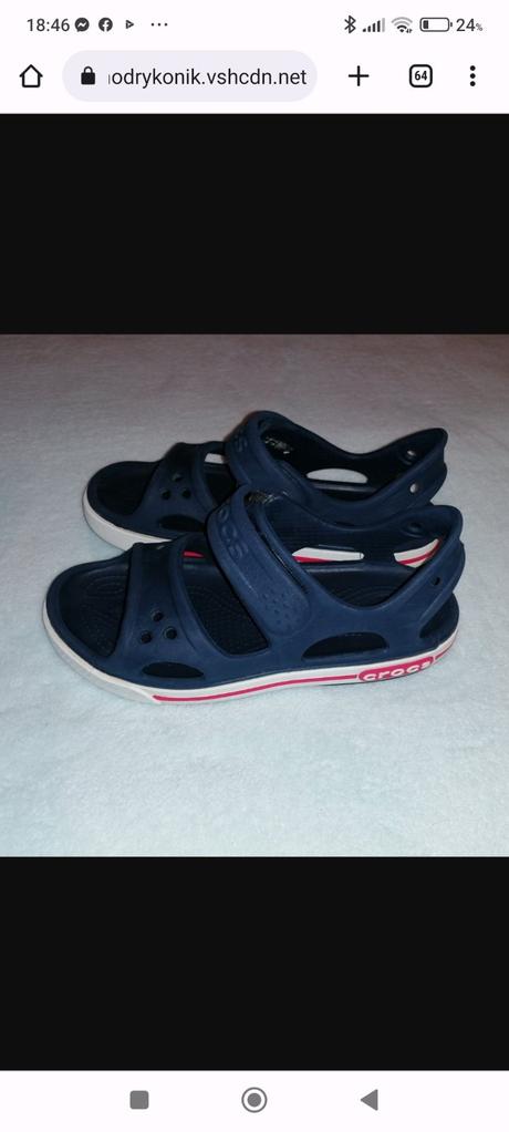 Crocs j2- č.33-34, crocs,33