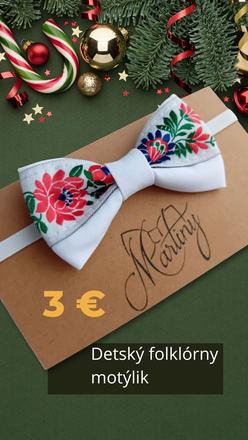 Detský folklórny motýlik,