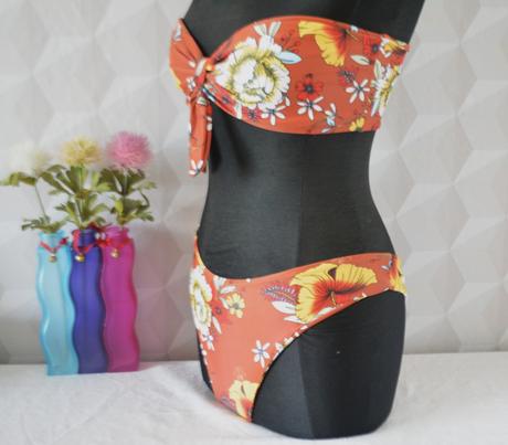 Bikiny zaful s kvetinovým vzorom, veľ. m, m