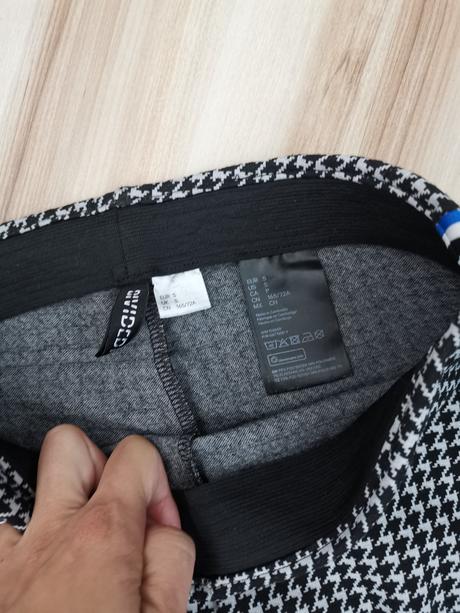 Prechodné legíny s kohúťou stopou, h&m,s