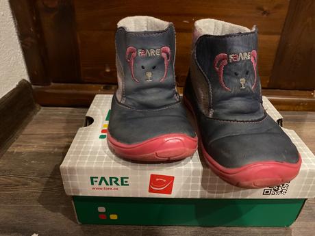 Fare bare barefoot zimné 27, fare,27