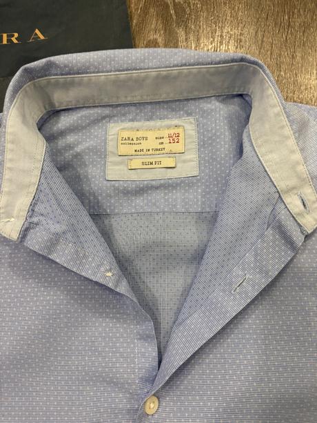 Zara slim fit chlapcenska kosela č.152, zara,152