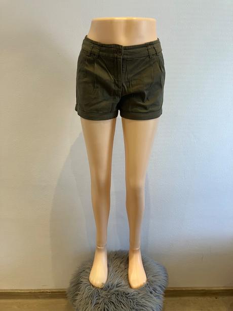 Dámske kraťasy khaki h&m (34), h&m,xs