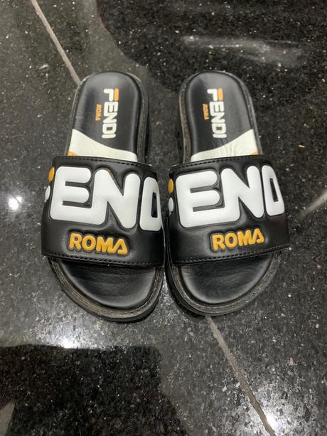 Fendi shoes leather original size 27, 27