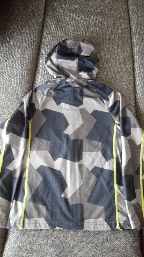 Maskáčová mikina s kapucňou, kids,140