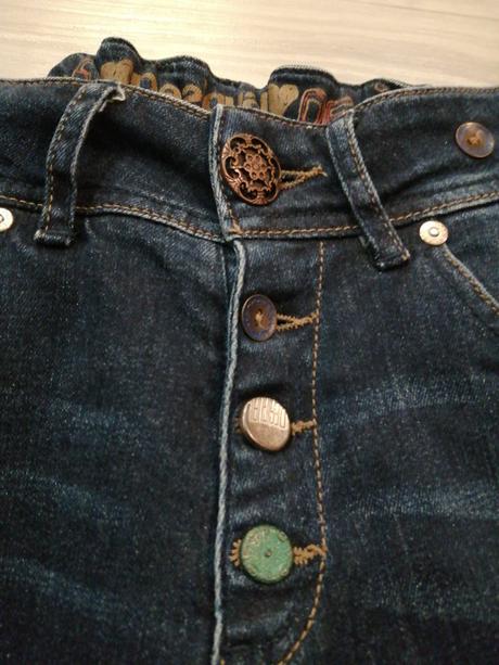 Desigual vyšívané rifle, desigual,m