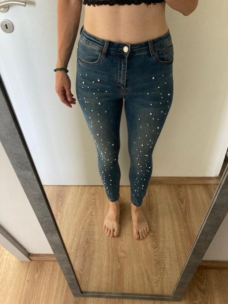 Rifle - super high waist, stradivarius,38