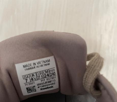 Koženné tenisky reebok, reebok,38