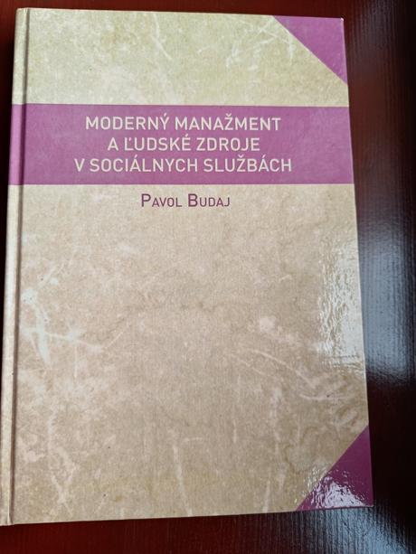 Moderný manažment a ľudské zdroje v soc. službách, 