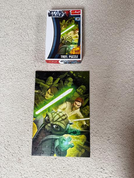 Puzzle star wars - 60 dielikov - top stav,