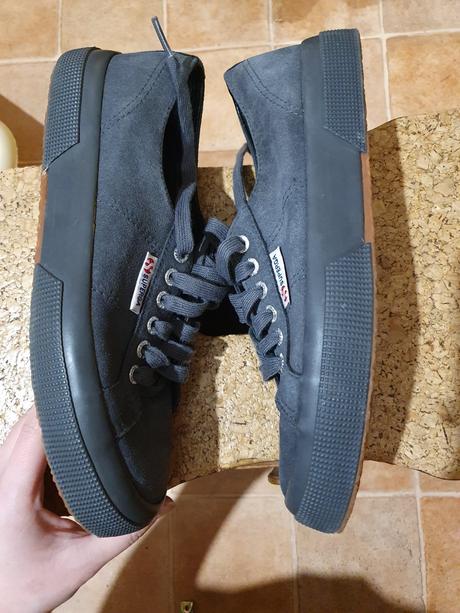 Kožené botasky superga, 40