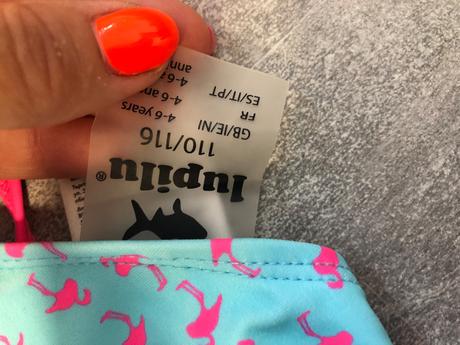 Plavky s plameniakom vrchný diel 110/116, lupilu,110