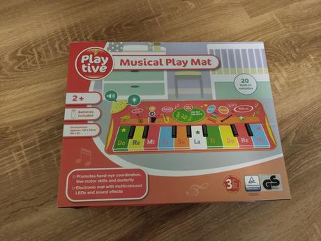 Hrajúca podložka klavír, 