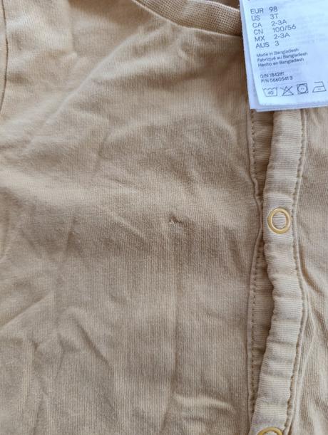 H&m pyžamko, h&m,98