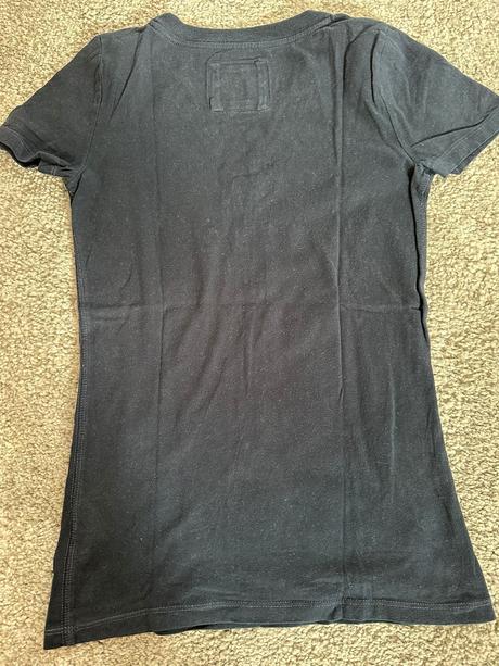 Abercrombie & fitch modré tricko s, abercrombie&fitch,s