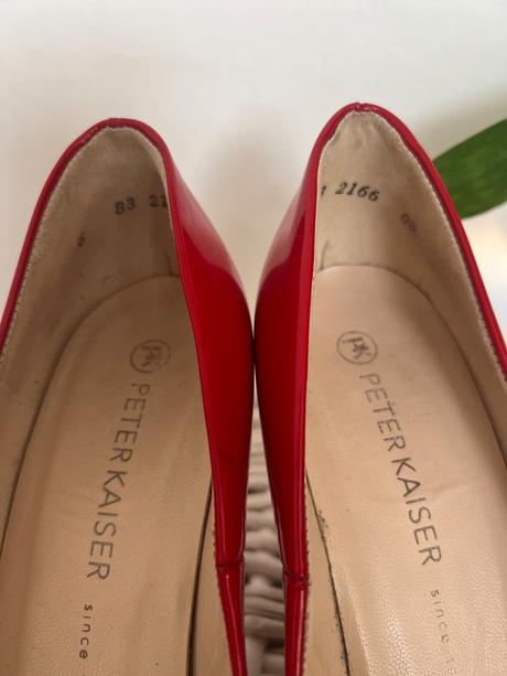 Peter kaiser červené lodičky, 40