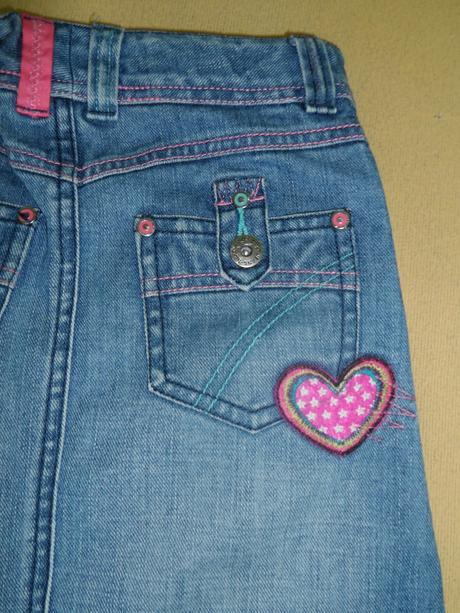 Dlhá riflová suknička, next,110