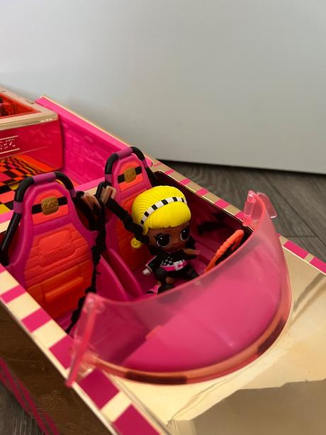 Lol surprise car pool coupe kabriolet, 