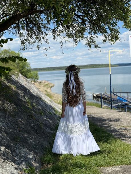 Šaty na prvé sväté prijimanie, 140