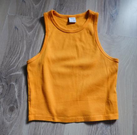 Mäkké vrúbkované tričko bershka, bershka,m
