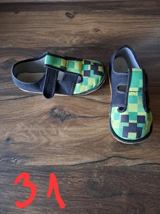 Papučky barefoot, 31