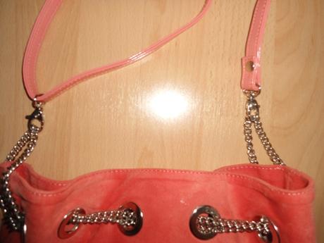 Mensia damska/dievcenska oranzova kabelka, 