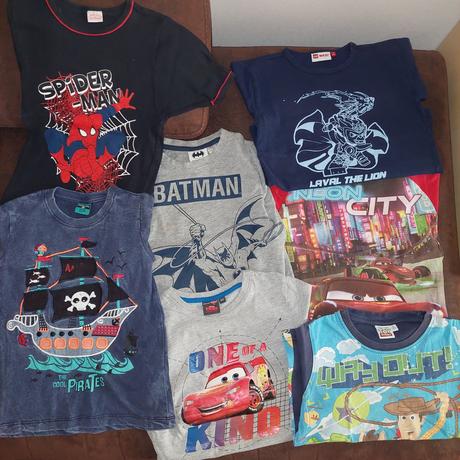 Tricka 7 ks kratky rukav, disney,122