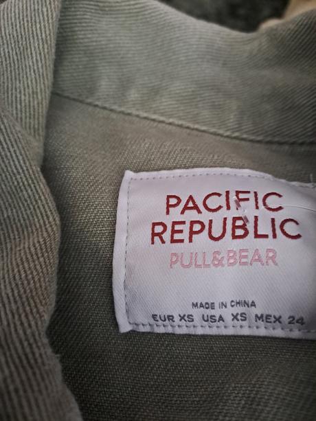 Džínsová bunda, pull&bear,xs