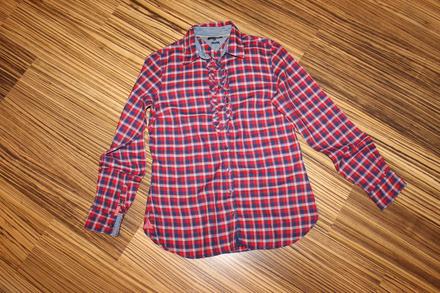 Dámska károvaná košeľa tommy hilfiger v. 36, tommy hilfiger,36