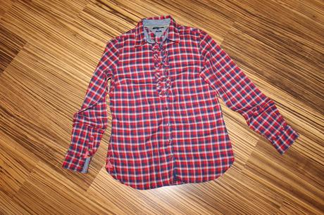 Dámska károvaná košeľa tommy hilfiger v. 36, tommy hilfiger,36